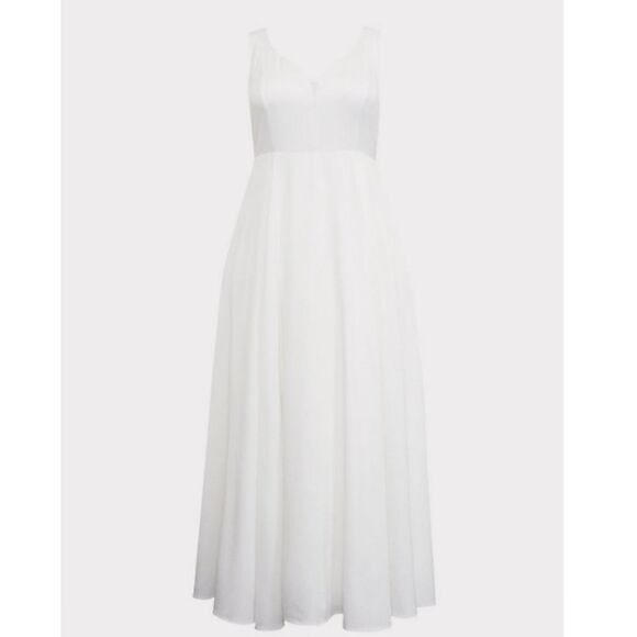 NWT 16W Torrid Sweetheart Jacquard Gown Wedding - Picture 1 of 13